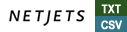 NetJets Alternative Text/CSV File