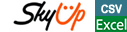 SkyUp (CSV / Excel)
